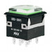UB226KKW015F-1JF by NKK Switches - PUSH SWITCH BUTTON DPDT 5A 125V