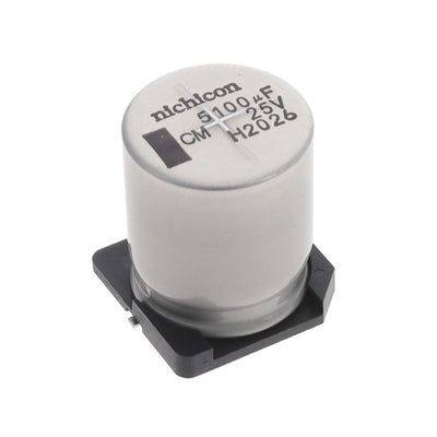 UCM1E512MNJ1MS by Nichicon - ALUMIN CAP 5100UF 20% 25V SMD