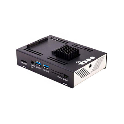 UDOO_X86_METALCASE-PK by UDOO - CASE METAL BLACK FOR UDOO X86