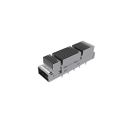UE36C162000511A by Amphenol ICC (Commercial Products) - 1X1 QSFP-DD CAGE WITH 10.4MM HEI