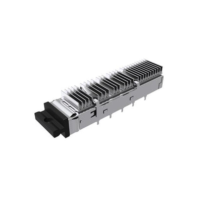 UE36C1620005C3A by Amphenol ICC (Commercial Products) - 1X1 QSFP-DD CAGE ASSEMBLY WITH 6