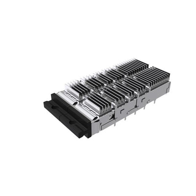 UE36C2620005C32 by Amphenol ICC (Commercial Products) - 1X2 QSFP-DD CAGE ASSEMBLY WITH 6