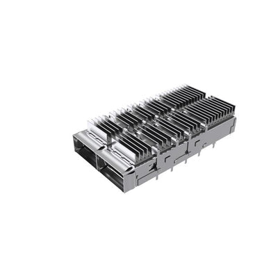 UE36C2620005C3A by Amphenol ICC (Commercial Products) - 1X2 QSFP-DD CAGE WITH SAN HEIGHT