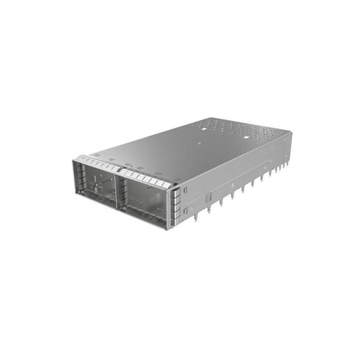 UE62B2620021E1 by Amphenol ICC (Commercial Products) - 1X2 QSFP CAGE WITH EMI ENHANCED