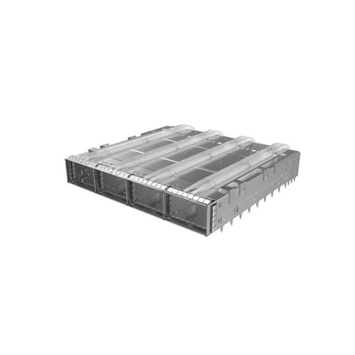 UE62C462102021 by Amphenol ICC (Commercial Products) - 1X4 QSFP CAGE WITH DUAL LIGHT PI