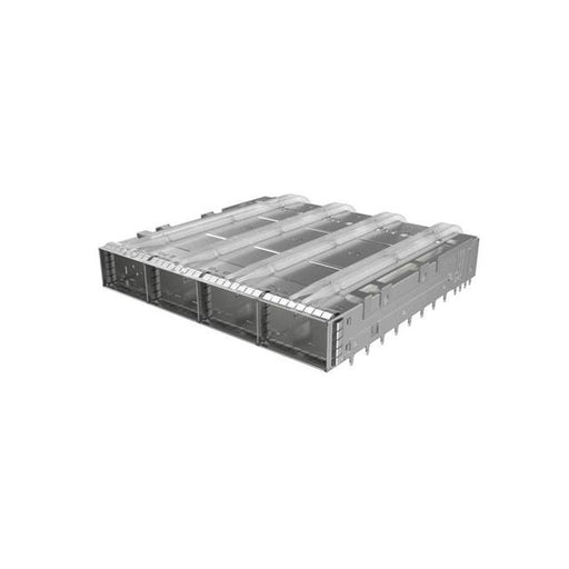 UE62C462102121 by Amphenol ICC (Commercial Products) - 1X4 QSFP CAGE WITH DUAL LIGHT PI