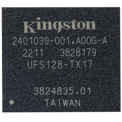 UFS128-TX17-GA3A-DK by Kingston - IC FLASH 128GBIT UFS3.1 153FBGA