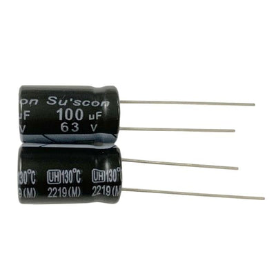 UH063M101G16PE50S00A by Suscon - ALUMIN CAP 100UF 20% 63V