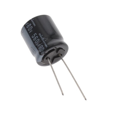 UHW1K561MHD6 by Nichicon - ALUMIN CAP 560UF 20% 80V RADIAL