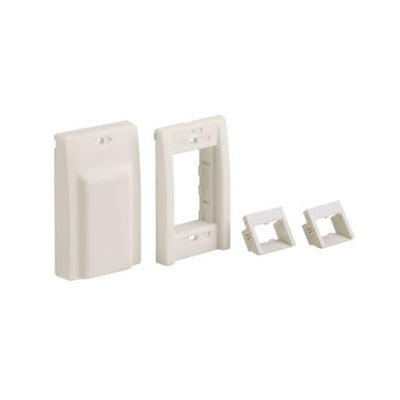 UICFPRTR4IW by Panduit Corp - FACEPLATE KIT, TAMPER RESISTANT,