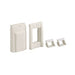 UICFPRTR4IW by Panduit Corp - FACEPLATE KIT, TAMPER RESISTANT,