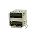 UJ2-ADH-1-TH by CUI Devices - CONNECTOR RECPT USB2.0 TYPEA STACK R/A