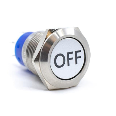 ULV4F2HSLL16L21 by E-Switch - PUSH SWITCH BUTTON DPDT 3A 125V