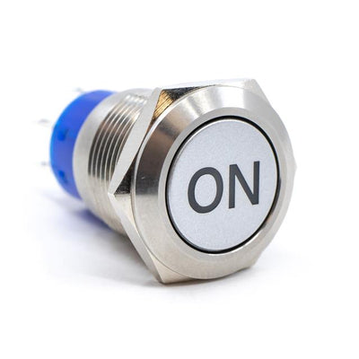 ULV4F2HSLL37L22 by E-Switch - PUSH SWITCH BUTTON DPDT 3A 125V