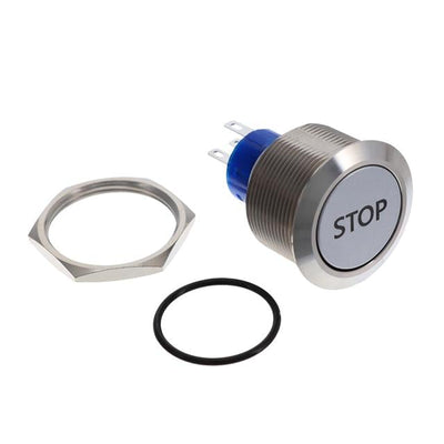 ULV8F2BSLL15L35 by E-Switch - PUSH SWITCH BUTTON SPDT 3A 125V