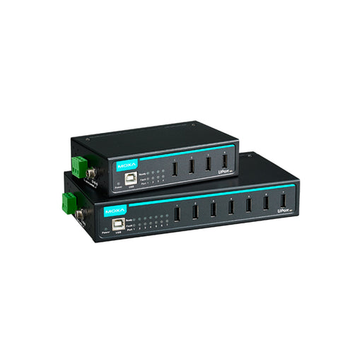 UPORT 404 by Moxa - 4 PORT INDUSTRIAL-GRADE USB HUB,