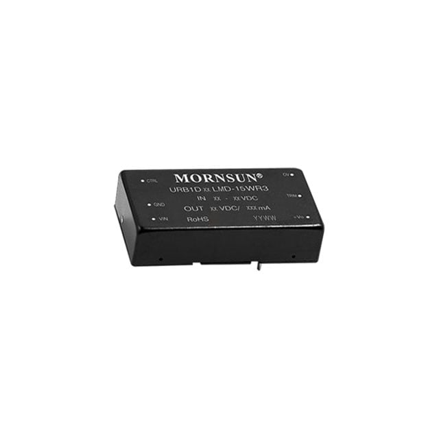 URB1D03LMD-15WR3 by Mornsun America, LLC - ISOLATED MODULE DC DC CONVERTER