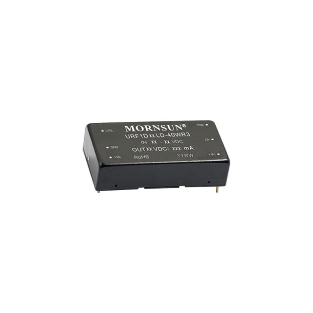 URF1D48LD-40WR3 by Mornsun America, LLC - ISOLATED MODULE DC DC CONVERTER