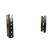 URR2U by Hammond Manufacturing - 2U 10-32 UNIVERSAL RACK RAIL