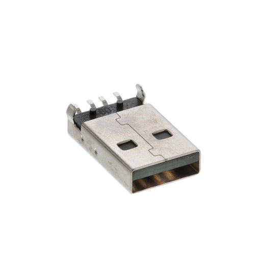 USB-AM-S-S-B-SM1 by Samtec Inc. - CONNECTOR RECPT USB2.0 TYPEA 4P SMD RA