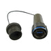 USB3FTVKEY6A32GCAPAPAUV by Amphenol Socapex - RUGGED USB KEY, OLIVE DRAB CADMI