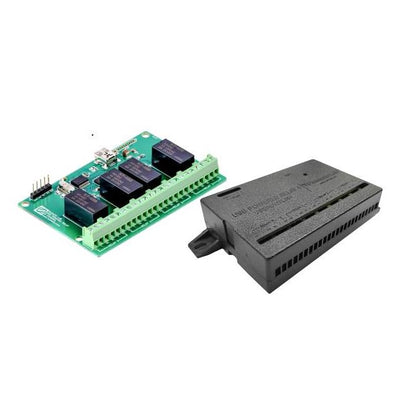 USBPOWRL004E by Numato Lab - Enclosed 4 Ch USB Relay Module