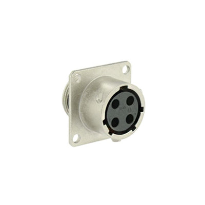 UT00124SH6 by Souriau-Sunbank by Eaton - CONNECTOR RECPT HSG FMALE 4POS PNL MT