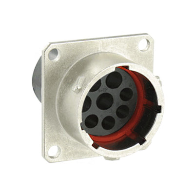UT00148PH6 by Souriau-Sunbank by Eaton - CONNECTOR RECPT HSNG MALE 8POS PNL MT