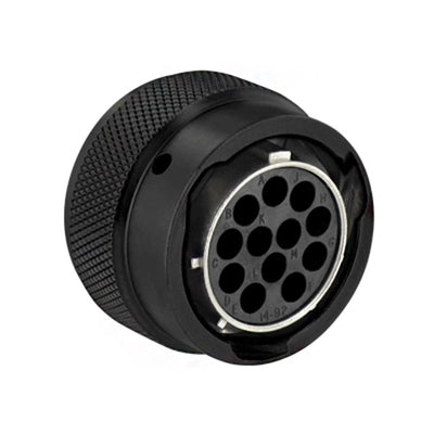 UT061492SH02 by Souriau-Sunbank by Eaton - CONNECTOR PLG HSG FMALE 12POS INLINE