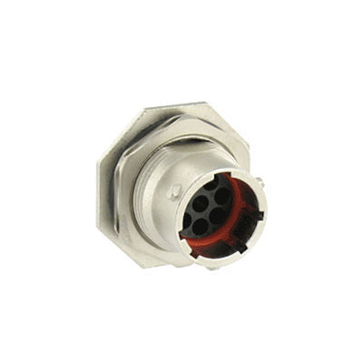 UT07128PH6 by Souriau-Sunbank by Eaton - CONNECTOR RECPT HSNG MALE 8POS PNL MNT