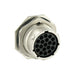 UT071619SH6 by Souriau-Sunbank by Eaton - CONNECTOR RECPT HSG FMALE 19POS PNL MT