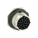 UT071619SH601 by Souriau-Sunbank by Eaton - CONNECTOR RECPT HSG FMALE 19POS PNL MT