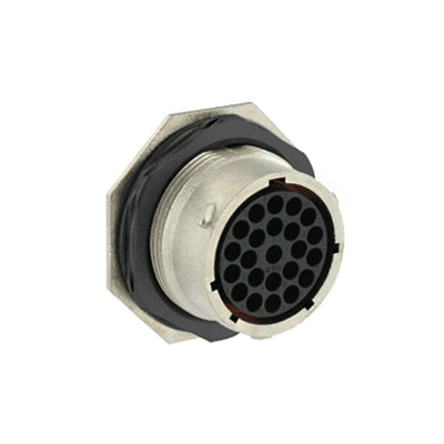 UT071823SH01 by Souriau-Sunbank by Eaton - CONNECTOR RECPT HSG FMALE 23POS PNL MT