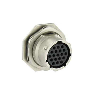 UT0W71419SH6 by Souriau-Sunbank by Eaton - CONNECTOR RECPT HSG FMALE 19POS PNL MT