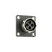 UTG0104SH by Souriau-Sunbank by Eaton - CONNECTOR RECPT HSNG FMALE 4POS PNL MT