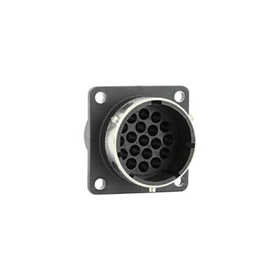 UTG01619PH by Souriau-Sunbank by Eaton - CONNECTOR RECPT HSNG MALE 19POS PNL MT