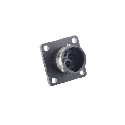 UTGX0104P by Souriau-Sunbank by Eaton - CONNECTOR RECPT HSG MALE 4POS PNL MNT