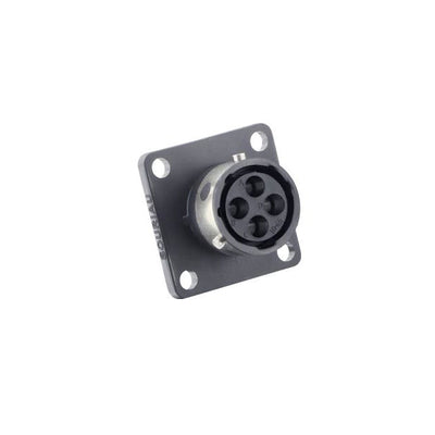 UTGX0104S by Souriau-Sunbank by Eaton - CONNECTOR RECPT HSG FMALE 4POS PNL MT