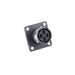 UTGX0104S by Souriau-Sunbank by Eaton - CONNECTOR RECPT HSG FMALE 4POS PNL MT