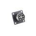 UTGX0106S by Souriau-Sunbank by Eaton - CONNECTOR RECPT HSG FMALE 6POS PNL MT