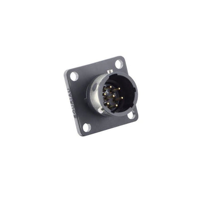 UTGX010D7P by Souriau-Sunbank by Eaton - CONNECTOR RECPT MALE 7POS SOLDER