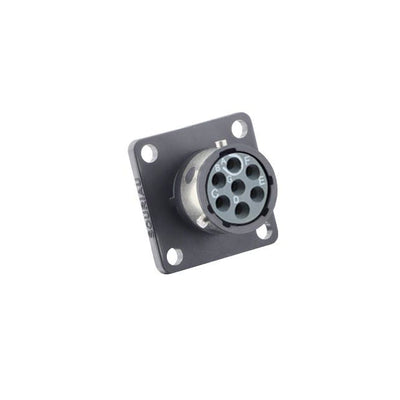 UTGX010E7S by Souriau-Sunbank by Eaton - CONNECTOR RECPT FMALE 7POS SOLDER CUP