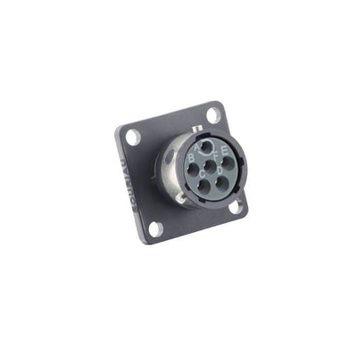 UTGX010E98S by Souriau-Sunbank by Eaton - CONNECTOR RECPT FMALE 6POS SOLDER CUP