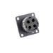 UTGX0124S by Souriau-Sunbank by Eaton - CONNECTOR RECPT HSG FMALE 4POS PNL MT