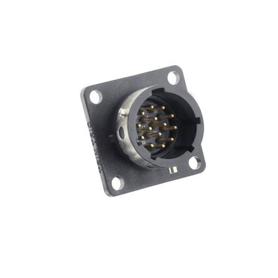 UTGX012D14P by Souriau-Sunbank by Eaton - CONNECTOR RECPT MALE 14POS SOLDER