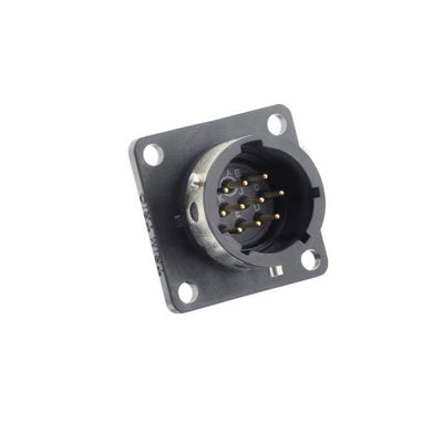 UTGX012E10P by Souriau-Sunbank by Eaton - CONNECTOR RECPT MALE 10POS SOLDER CUP
