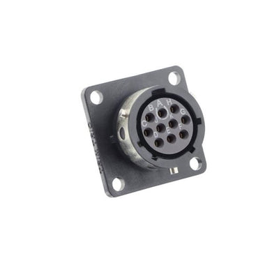 UTGX012E10S by Souriau-Sunbank by Eaton - CONNECTOR RECPT FMALE 10P SOLDER CUP