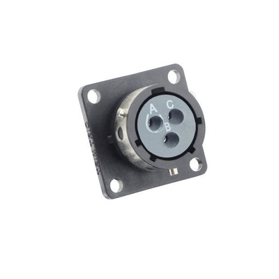 UTGX012E3S by Souriau-Sunbank by Eaton - CONNECTOR RECPT FMALE 3POS SOLDER CUP
