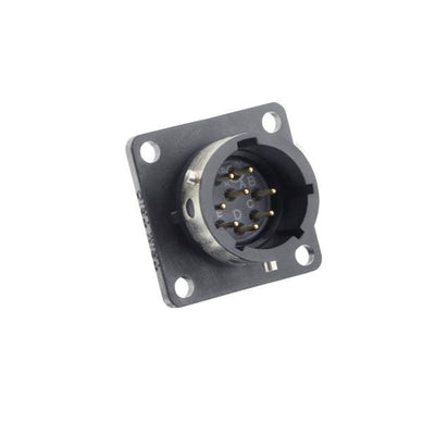 UTGX012E8P by Souriau-Sunbank by Eaton - CONNECTOR RECPT MALE 8POS SOLDER CUP
