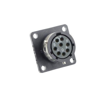 UTGX012E8S by Souriau-Sunbank by Eaton - CONNECTOR RECPT FMALE 8POS SOLDER CUP